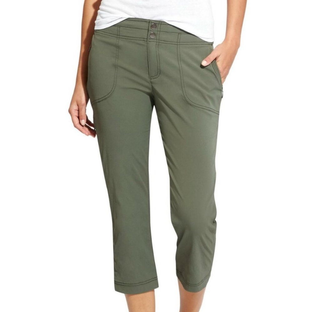 Athleta Women's Green Crop Pant | 2